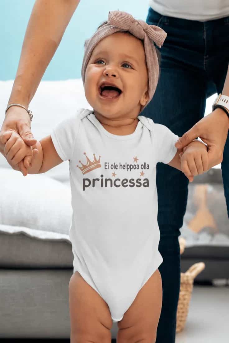 Vauvan body Ei helppoa olla prinsessa