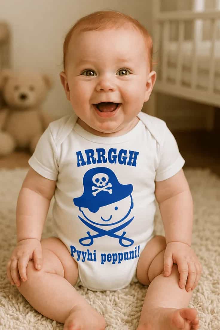 Vauvan body Pyyhi peppuni – ARRGGH Pyyhi peppuni!