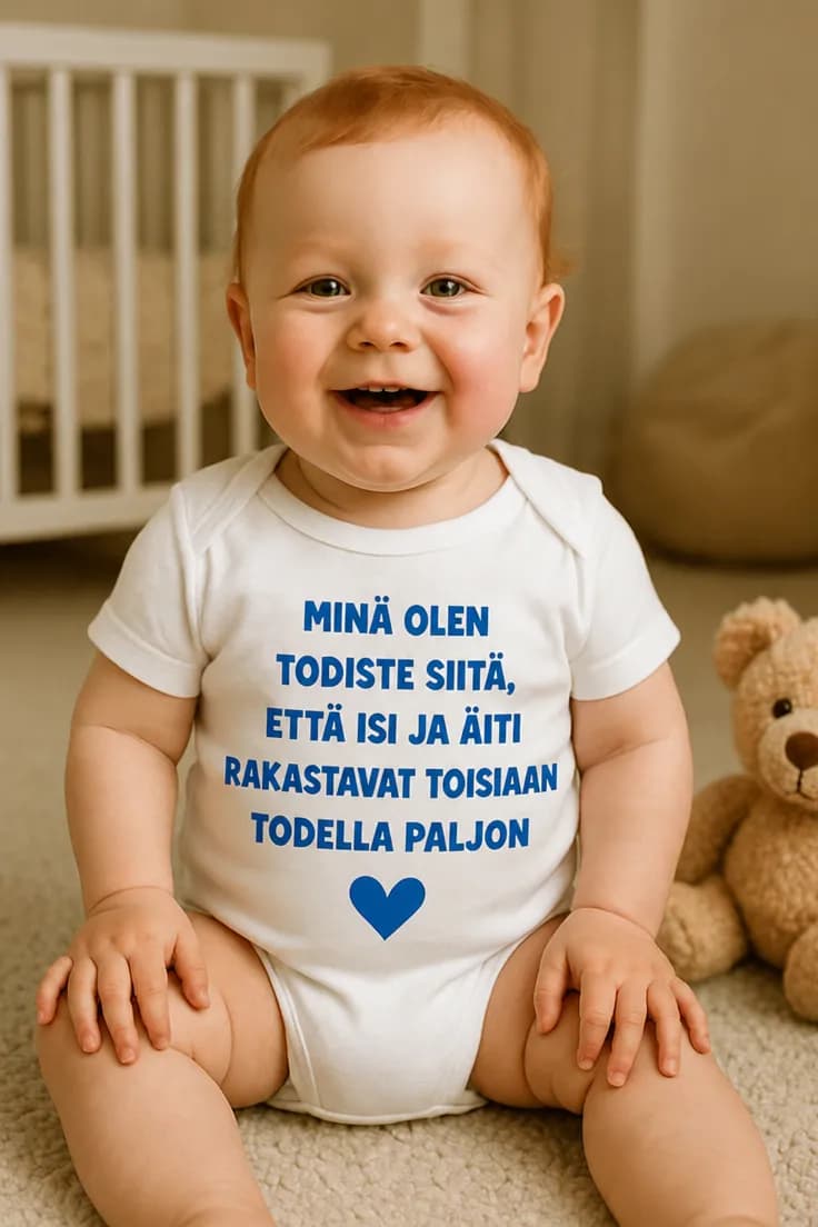 Vauvan body Todiste rakkaudesta – MINÄ OLEN