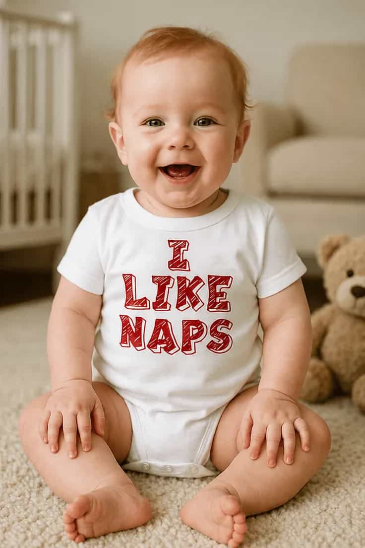 Vauvan body Tykkään torkuista – I LIKE NAPS