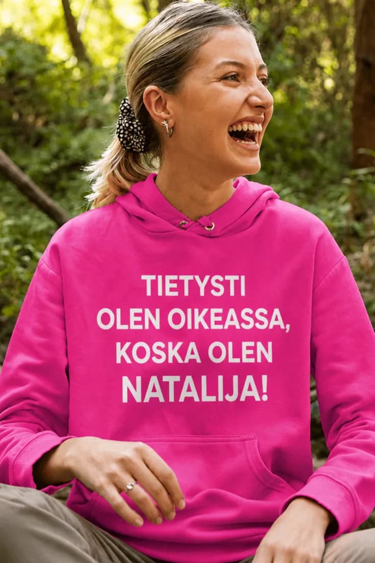 Villapaita Aina oikeassa nimellä – TIETYSTI OLEN OI
