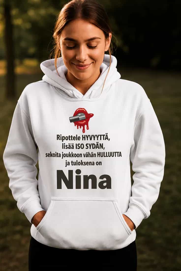 Villapaita Hyvyyttä sydäntä ja hulluutta nimellä