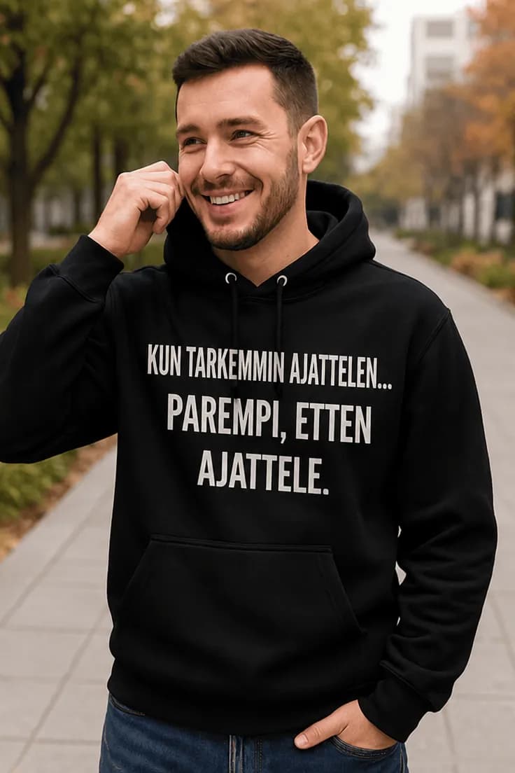 Villapaita Parempi olla ajattelematta – KUN TARK...