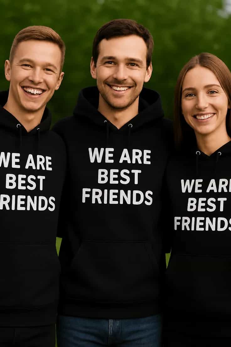 Villapaita Parhaat ystävät – WE ARE WE ARE BEST BEST