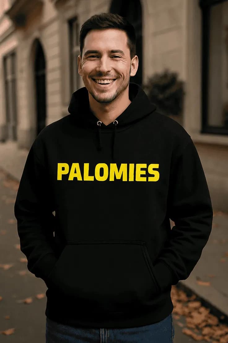 Villapaita Pelastaja tekstillä PALOMIES