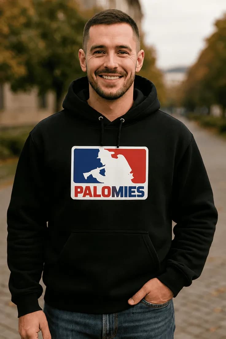 Villapaita Pelastaja värilogolla – PALOMIES