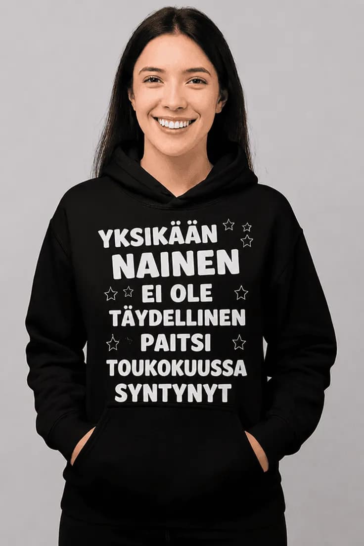 Villapaita täydellinen nainen syntynyt valitsemassasi kuussa
