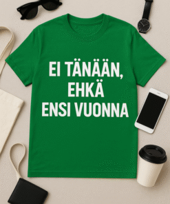 Ei tänään, ehkä ensi vuonna -T-paita