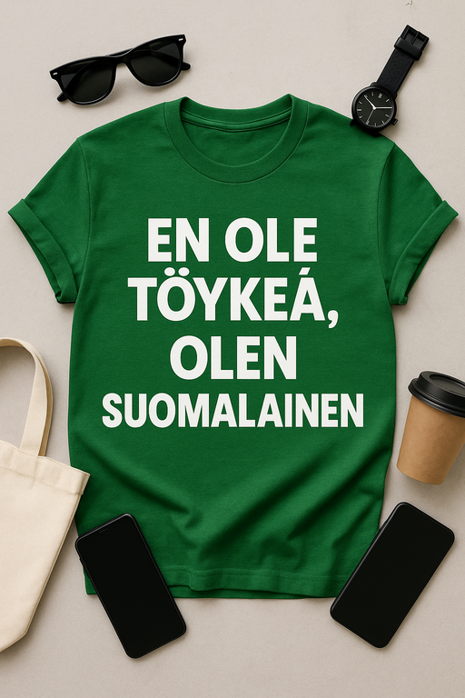 En ole töykeä, olen suomalainen - T-paita