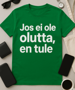 Jos ei ole olutta, en tule - T-paita