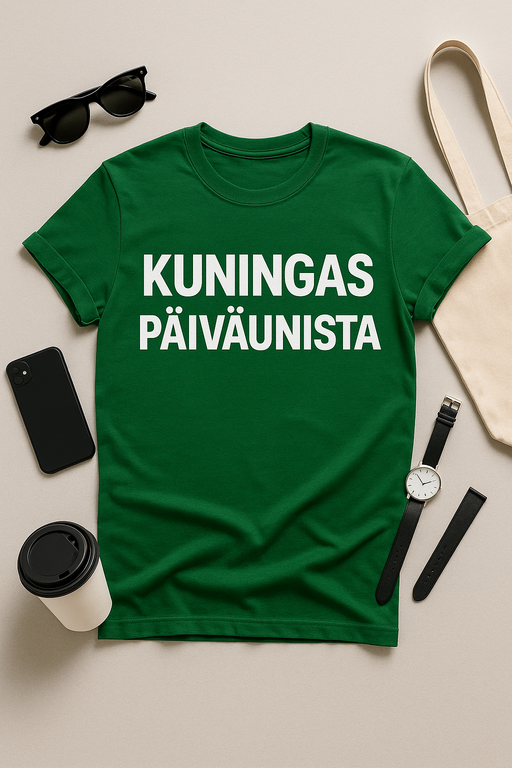 Kuningas päiväunista -T-paita