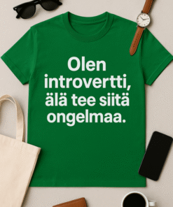 Olen introvertti -älä tee siitä ongelmaa T-paita