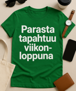 Parasta tapahtuu viikonloppuna - T-paita