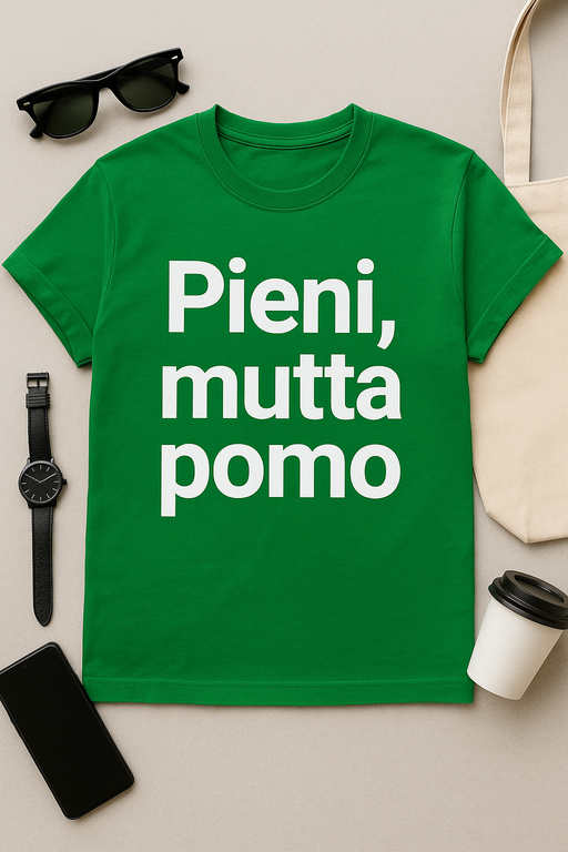 Pieni, mutta pomo -T-paita