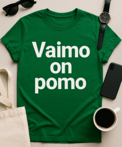 Vaimo on pomo -T-paita