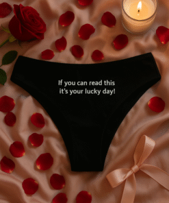 If you can read this it's your lucky day! - Naisten alushousut