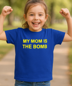 MY MOM IS THE BOMB - Lasten T-paita