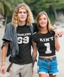 PROBLEMS 99 / AIN'T 1 - T-paita (parisetti)