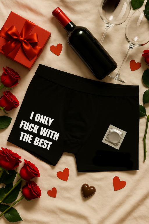 I ONLY FUCK WITH THE BEST - Miesten bokserit