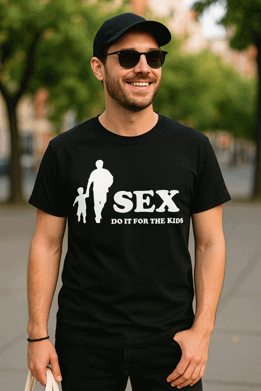 SEX DO IT FOR THE KIDS - T-paita