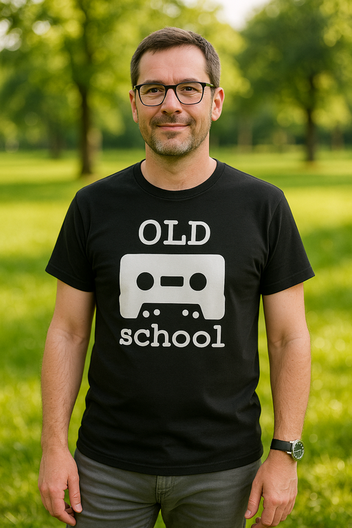 OLD school - T-paita