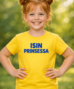 Hauska lasten t-paita Isin prinsessa