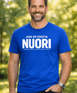 Hauska t-paita OON 40 VUOTTA NUORI