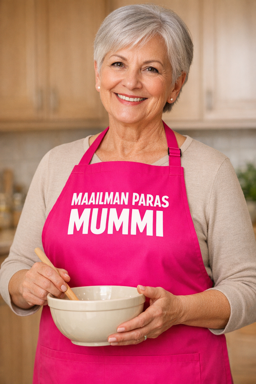 Hauska esiliina NAJ BABI (Maailman paras mummi)