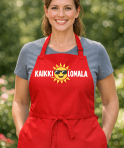 Hauska esiliina KAIKKI LOMALLA