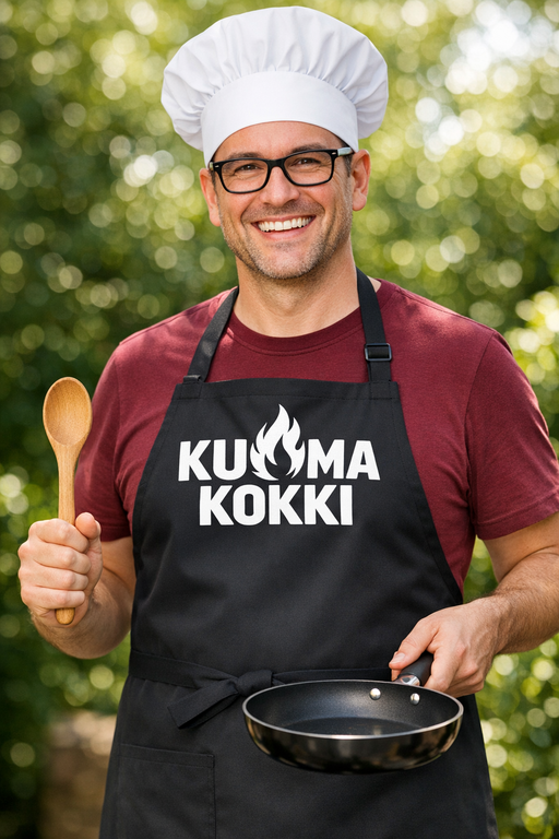 Hauska esiliina KUUMA KOKKI