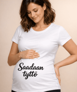 Äitiyspaita – Saadaan tyttö