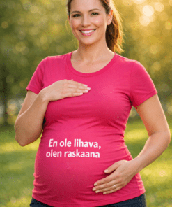 Äitiyspaita: En ole lihava, olen raskaana
