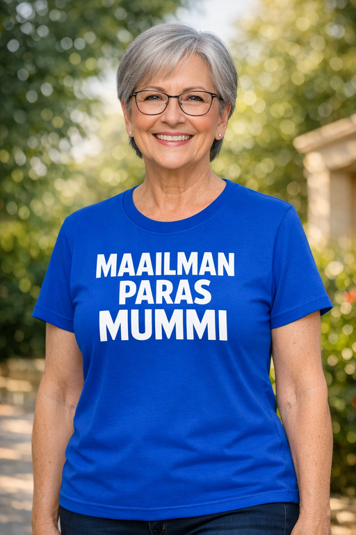 Hauska t-paita MAAILMAN PARAS MUMMI