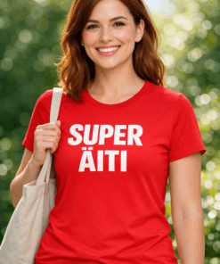 Hauska t-paita SUPERÄITI