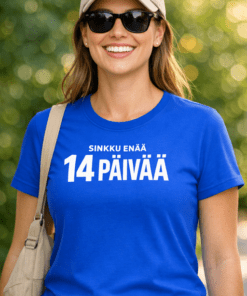 Hauska t-paita: Sinkku enää 14 päivää