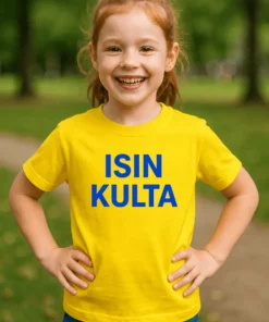 Lasten t-paita Isin kulta lahja synttäreille tai isänpäivään