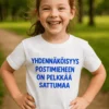 Lasten t-paita Yhdennäköisyys postimieheen on sattumaa lahja synttäreille