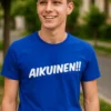 Hauska t-paita Aikuinen 18 lahjaksi, painatuksella AIKUINEN!!