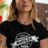 Hauska t-paita Asetan standardit vuodesta 1989 nimellä Matilda