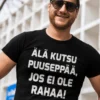 Hauska t-paita Älä kutsu puuseppää humoristisella puuseppäaiheisella painatuksella