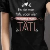 Hauska t-paita Maailman paras täti, jossa teksti En ole vain täti, vaan olen MAAILMAN PARAS TÄTI