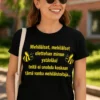 Hauska t-paita Mehiläiset ystäväni humoristisella mehiläishoitaja-teemalla