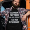 Hauska t-paita Olen kuski hauskalla autoilija-aiheisella painatuksella