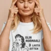Hauska t-paita Olin normaali kolme lasta sitten lahjaksi vanhemmalle