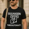 Hauska t-paita Sulhasen pankkiautomaatti lahja polttareihin sulhaselle