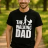 Hauska t-paita The walking dad - humoristinen lahjapaita isälle