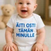 Vauvan body Äiti osti tämän hauskalla painatuksella ÄITI OSTI TÄMÄN MINULLE