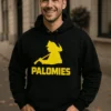 Villapaita Palomies siluetti hauskalla PALOMIES-painatuksella